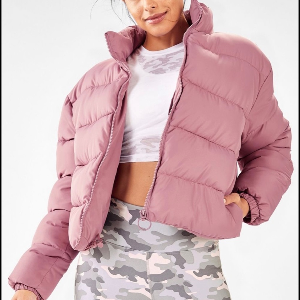 FABLETICS Cropped Puffer Jacket